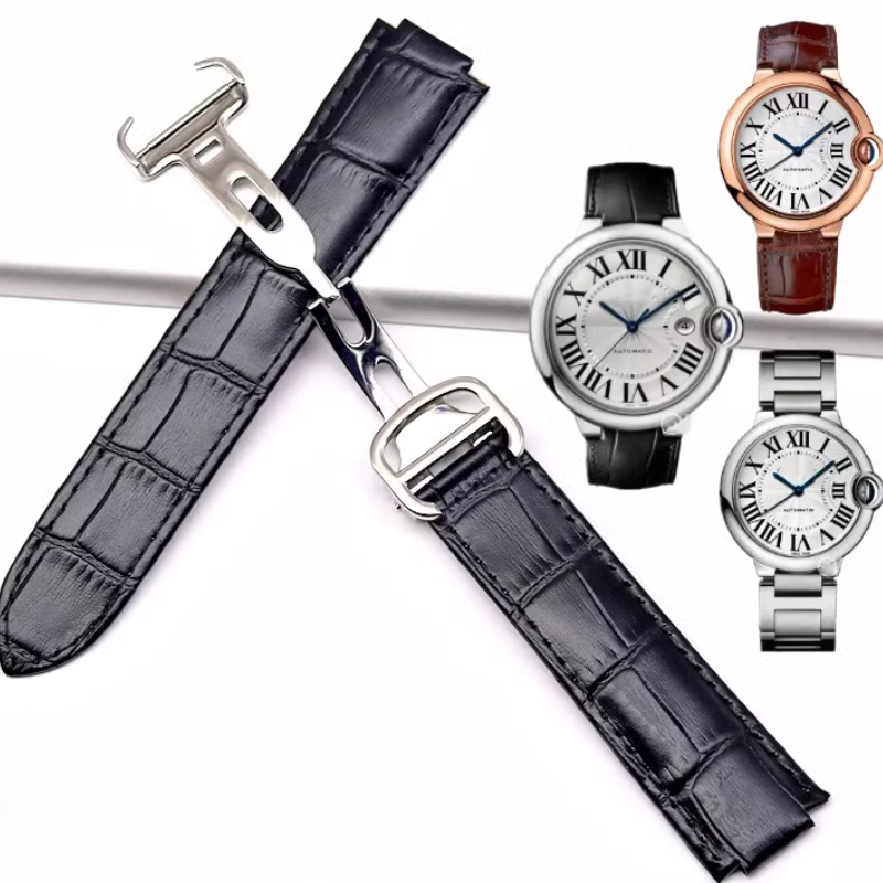 Cartier Watch Ballon Bleu - For Cartier Ballon Bleu Strap Crocodile