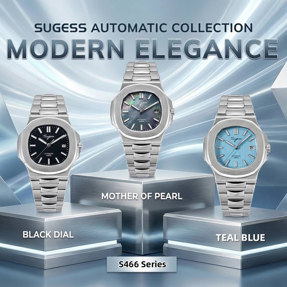 Sugess Man Watch Automatic Mec - Seiko Watch Presage 评论和价格