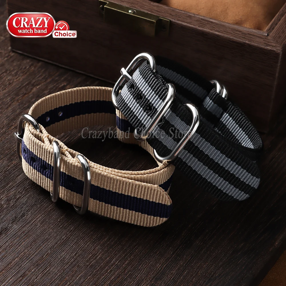 Sport Nylon Watch Band for Wom - Nato Strap Nylon 评论和价格
