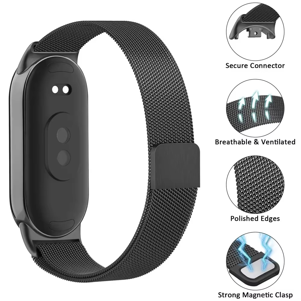 Metal Milanese Loop Strap For  - Milanese Loop Magnetic 评论和价格