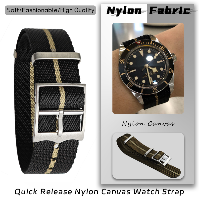 Nylon Watch Strap 20mm 22mm fo - Nato Strap Nylon 评论和价格
