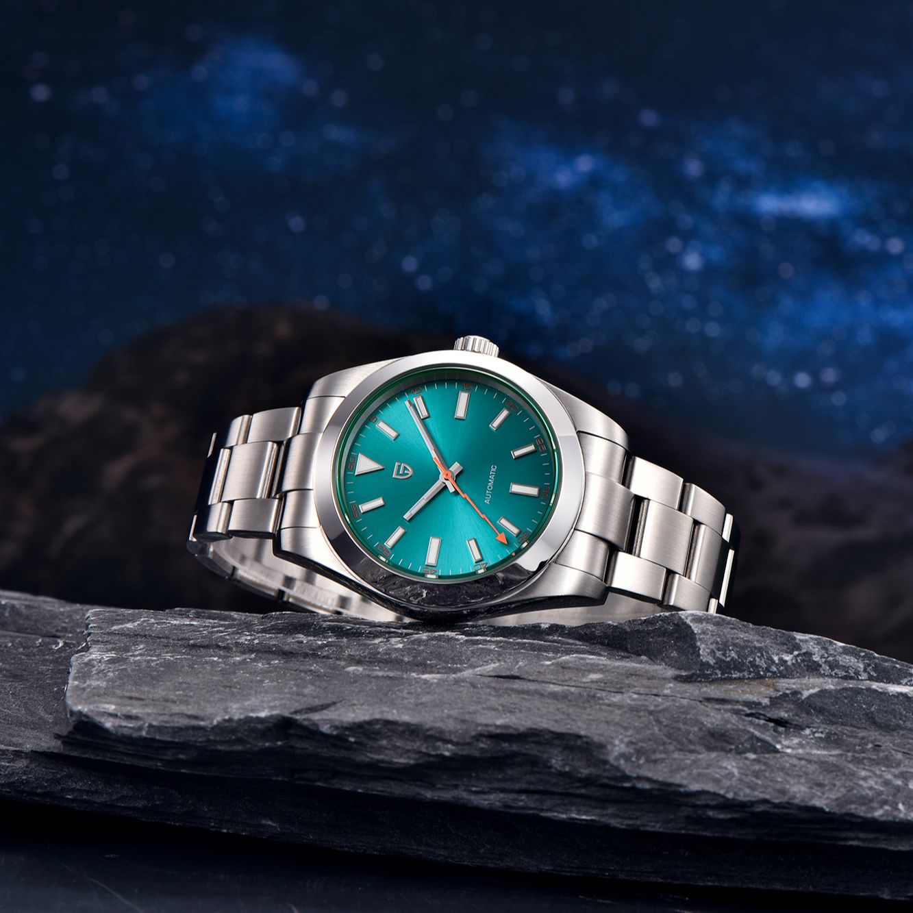 PAGANI DESIGN Green Glass Men' - Seiko Watch Presage 评论和价格